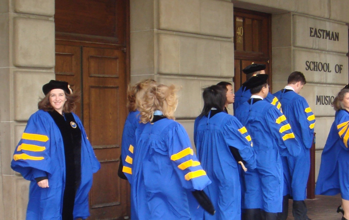 Eastman School of Music DMA Commencement 2010-05-15