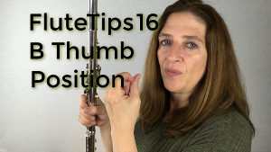 FluteTips 16 B Thumb Position