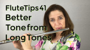 FluteTips 41 Long Tones Listen for a Better Tone