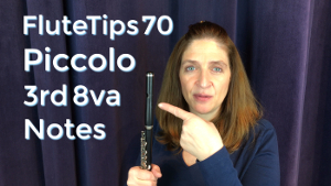 FluteTips 70 Piccolo 3rd Octave Notes