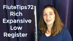 FluteTips 72 Rich Expansive Low Register