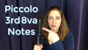 Piccolo 3rd Octave Notes - FluteTips 70