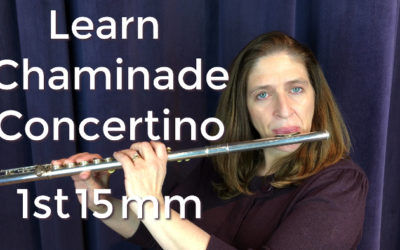 Learn Chaminade Concertino 1st 15 Measures