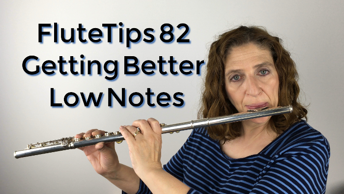 FluteTips 82 Getting Better Low Notes with Taffanel & Gaubert Number 8