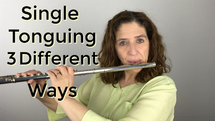 Single Tonguing 3 Different Ways - DoctorFlute