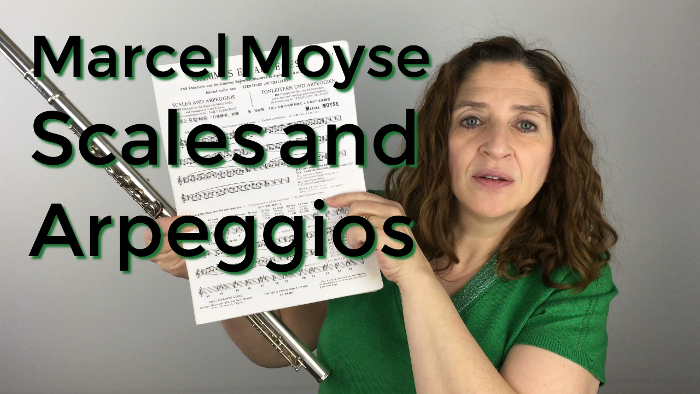 FluteTips 95 Marcel Moyse Scales and Arpeggios Schedule