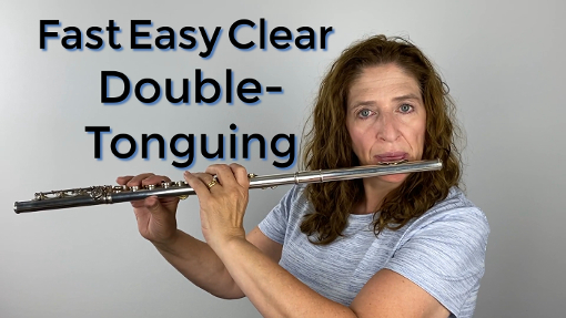 Fast Easy Clear Flute Double-Tonguing FluteTips 111