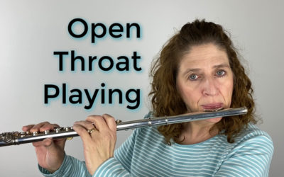 Playing with an Open Throat