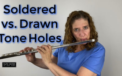 Comparing Soldered Tone Holes with Drawn Tone Holes