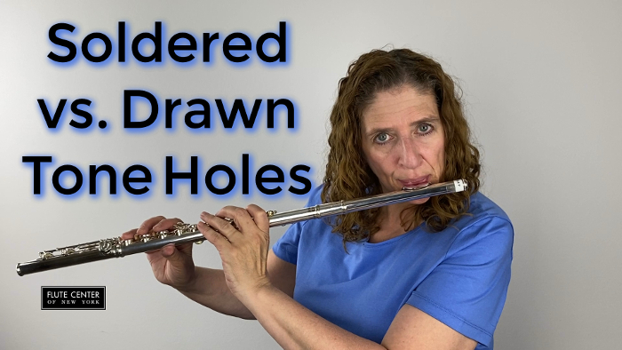 Comparing Soldered Tone Holes with Drawn Tone Holes