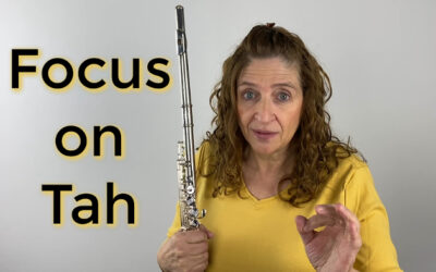 Flute Articulation – Focus on Your Tah