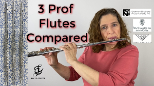 Comparing 3 Professional Flutes Haynes Powell Brannen - Flute Center Sponsored